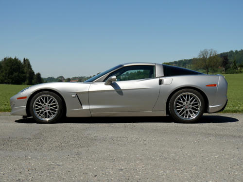 chevrolet corvette c6 targa 6 Liter silber metallic 2005 0000 1