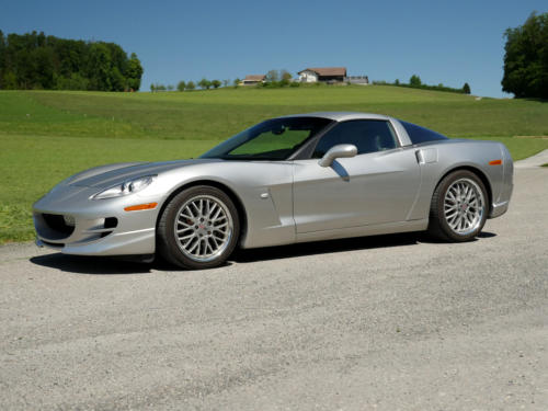 chevrolet corvette c6 targa 6 Liter silber metallic 2005 0001 2