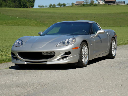 chevrolet corvette c6 targa 6 Liter silber metallic 2005 0002 3