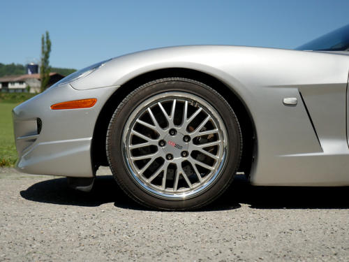 chevrolet corvette c6 targa 6 Liter silber metallic 2005 0013 14