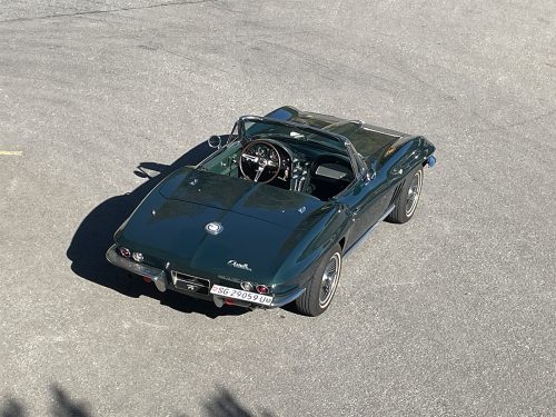 chevrolet corvette stingray c2 327cui 300hp darkgreen 1965 0015 IMG 16