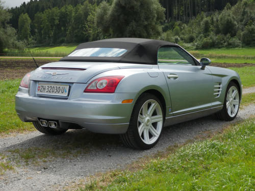 chrysler crossfire 3-2 cabrio silber metallic 2007 0007 8