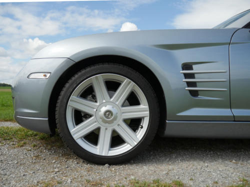 chrysler crossfire 3-2 cabrio silber metallic 2007 0015 16