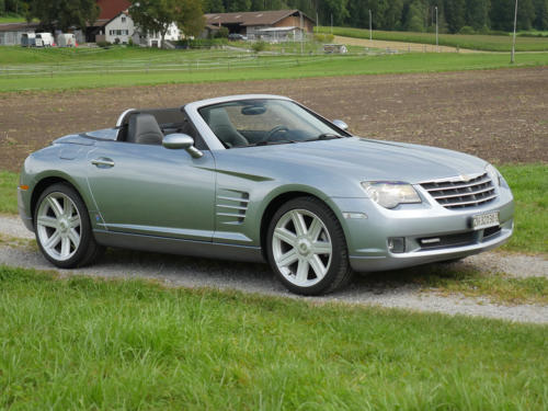 chrysler crossfire 3-2 cabrio silber metallic 2007 0016 17