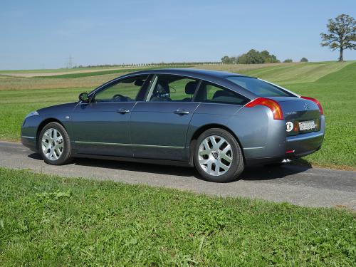 citroen c6 3-0 v6 blau metallic 2008 0001 2