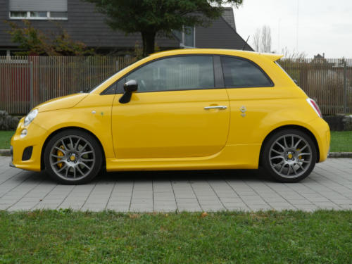 fiat 500 abarth 695 tributo ferrari giallo modena 2012 0000 1