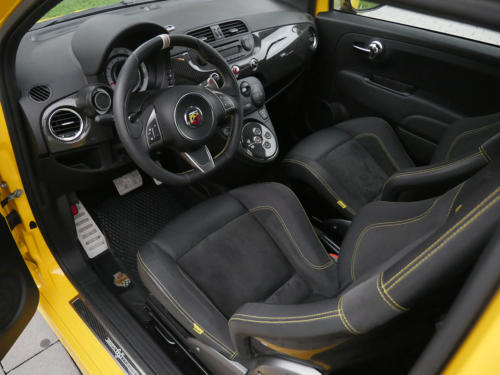 fiat 500 abarth 695 tributo ferrari giallo modena 2012 0008 9