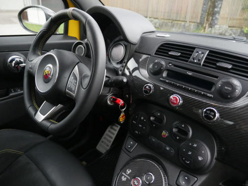 fiat 500 abarth 695 tributo ferrari giallo modena 2012 0011 12