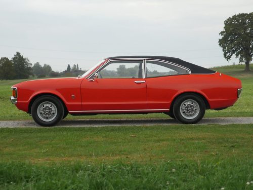 ford consul granada 2-3 gt v6 orange 1973 0000 01