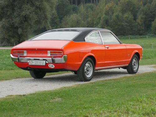 ford consul granada 2-3 gt v6 orange 1973 0008 09