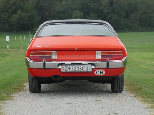 ford consul granada 2-3 gt v6 orange 1973 0009 10
