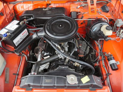 ford consul granada 2-3 gt v6 orange 1973 0020 21