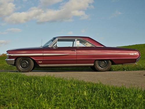 ford galaxie 500 xl 427 r code rubyred 1964  0000 1