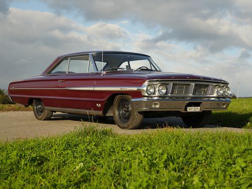 ford galaxie 500 xl 427 r code rubyred 1964  0001 2