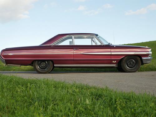 ford galaxie 500 xl 427 r code rubyred 1964  0012 13