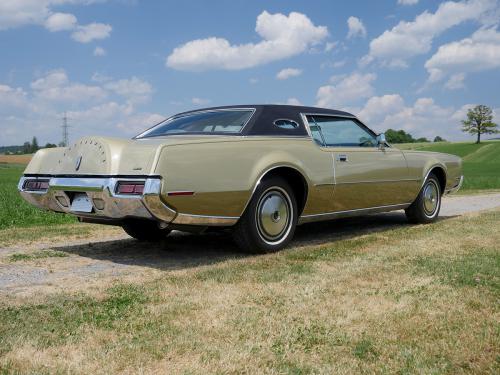 ford lincoln continental mark IV gray gold metallic 1972 0003 4