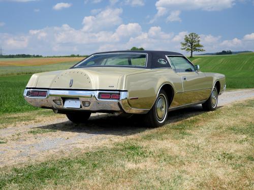 ford lincoln continental mark IV gray gold metallic 1972 0004 5