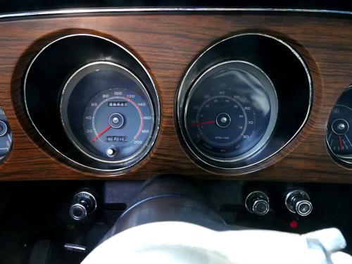 ford mustang grande 302 v8 blau 1970 0012 13