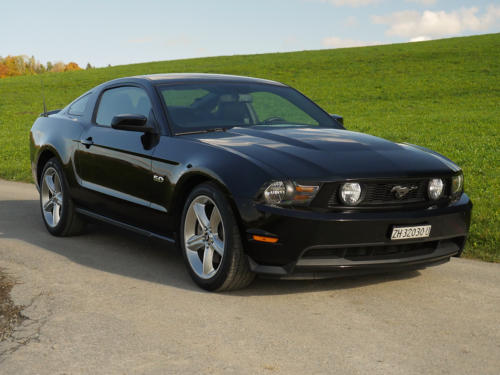 ford mustang gt 5-0 premium schwarz 2012 0012 13