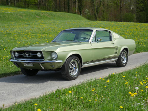 ford mustang gt s-code v8 390cui green 1967 0001 2