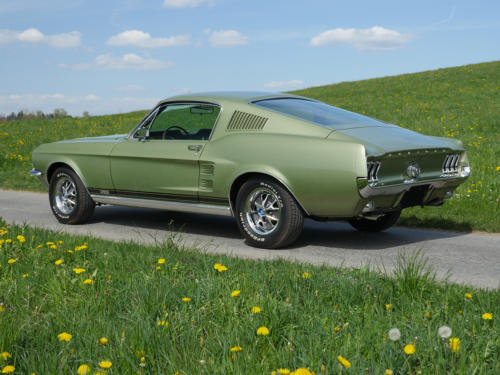 ford mustang gt s-code v8 390cui green 1967 0017 18