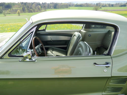 ford mustang gt s-code v8 390cui green 1967 0019 20