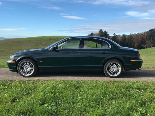 jaguar s-type 3-0 v6 dunkelgruen 2003 0000 1