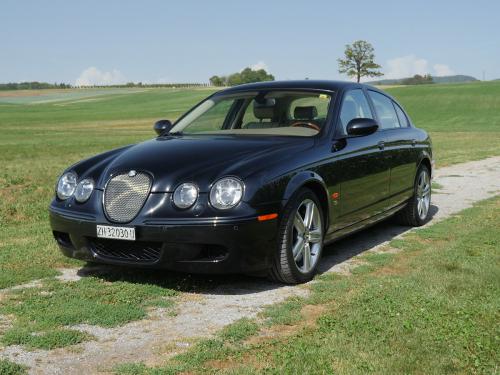 jaguar s-type 4-2 sc schwarz beige 2007 0002 3