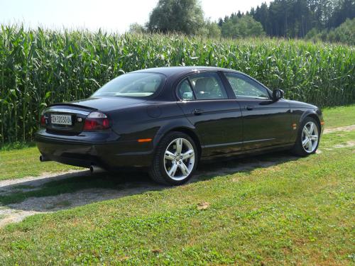 jaguar s-type 4-2 sc schwarz beige 2007 0008 9