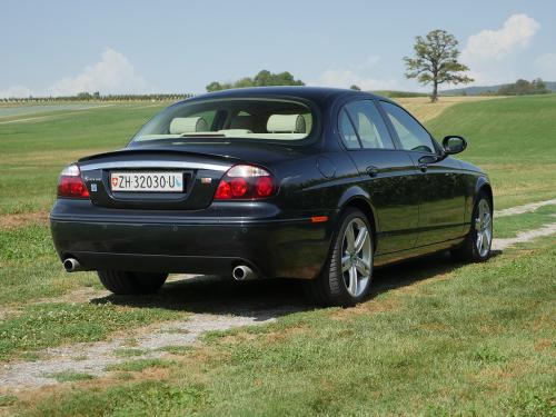 jaguar s-type 4-2 sc schwarz beige 2007 0009 10