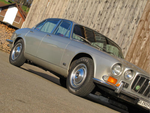 jaguar xj6 serie 1 4-2 litre automatic silber 1972 0006 7