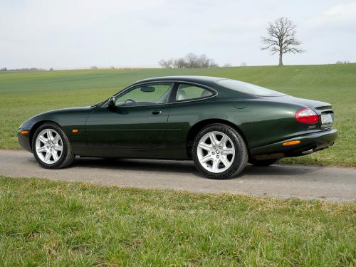 jaguar xk8 dunkelgruen beige 1998 0001 2