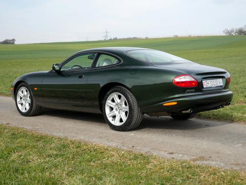 jaguar xk8 dunkelgruen beige 1998 0002 3