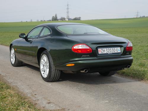 jaguar xk8 dunkelgruen beige 1998 0003 4