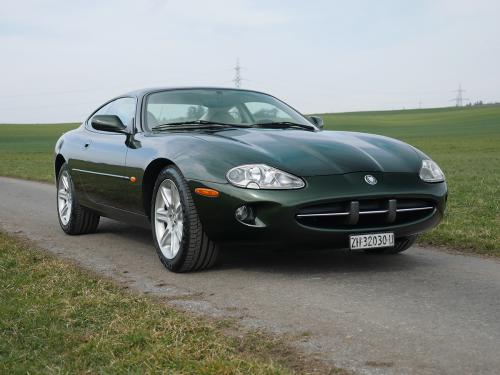 jaguar xk8 dunkelgruen beige 1998 0006 7