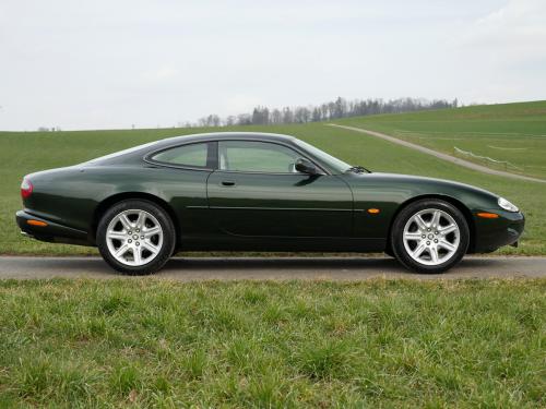 jaguar xk8 dunkelgruen beige 1998 0021 22