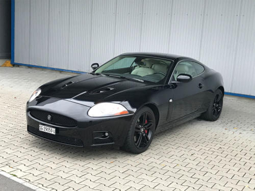 jaguar xkr coupe 4-2 liter supercharched schwarz 2008 0001 2