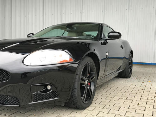 jaguar xkr coupe 4-2 liter supercharched schwarz 2008 0004 5