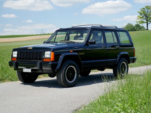 jeep cherokee 4-0 high output schwarz 1993 0001 2