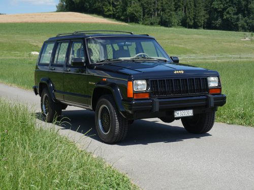jeep cherokee 4-0 high output schwarz 1993 0004 5