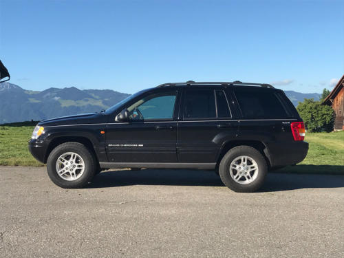 jeep grand cherokee 4-7 limited schwarz 1999 0000 1