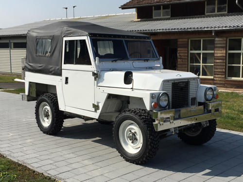 land rover lightweight military 88 III weiss 1976 0005 6