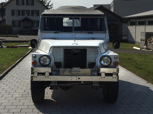 land rover lightweight military 88 III weiss 1976 0006 7