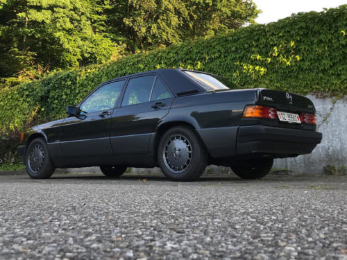 mercedes benz 190 e 2-3 schwarz 1991 0007 8