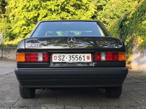 mercedes benz 190 e 2-3 schwarz 1991 0013 14