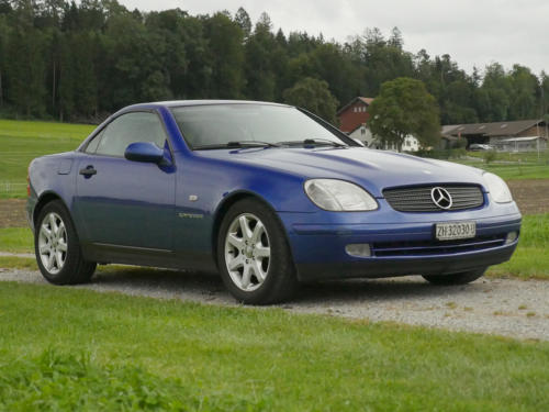 mercedes benz 230 slk automatic dunkelblau metallic 1999 0004 5