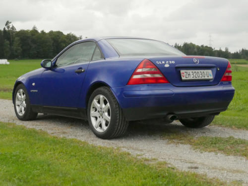 mercedes benz 230 slk automatic dunkelblau metallic 1999 0006 7