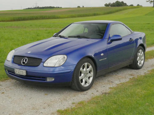 mercedes benz 230 slk automatic dunkelblau metallic 1999 0016 17