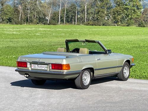 mercedes benz 280 sl r107 roadster silberdistelgruen 1981 0003 IMG 4