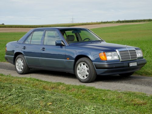 mercedes benz 300 E W124 blau 1993 0004 5